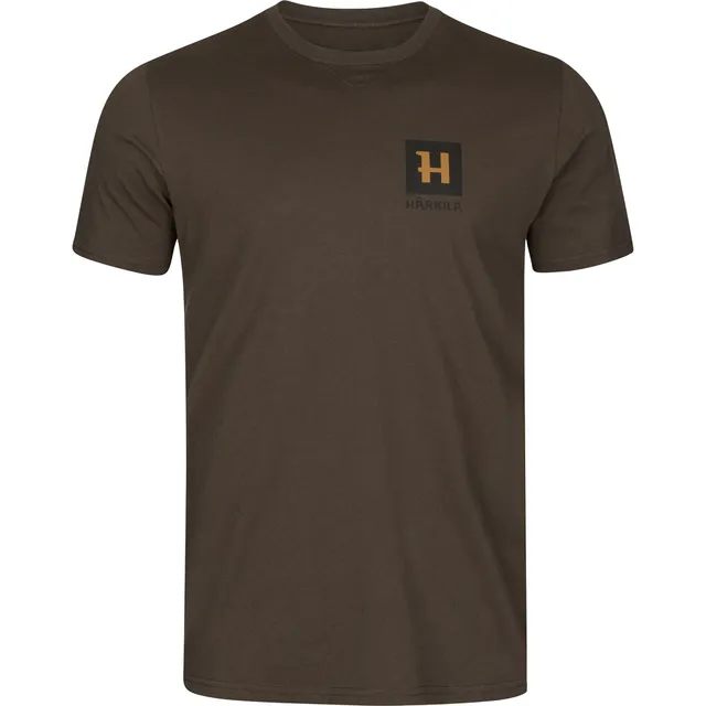 Härkila Gorm t-shirt cotone shadow brown morbida