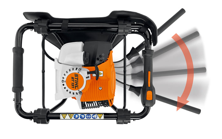 STIHL BT 131 mototrivella a scoppio solo motore 36,3 cc