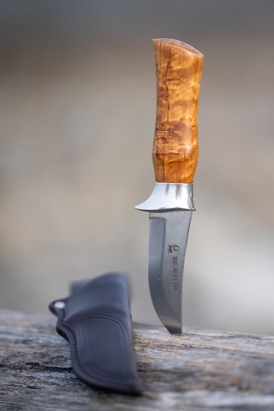 Brusletto Falken Coltello da caccia inox