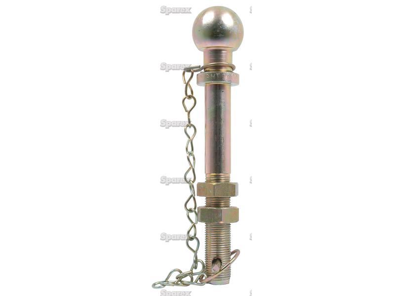 Bullone sfera 50 mm 22x190 per rimorchio 1250 kg