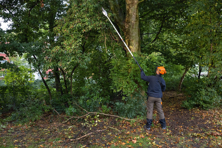 Stihl HTA 86 potatore telescopico a batteria solo corpo 270-390 cm