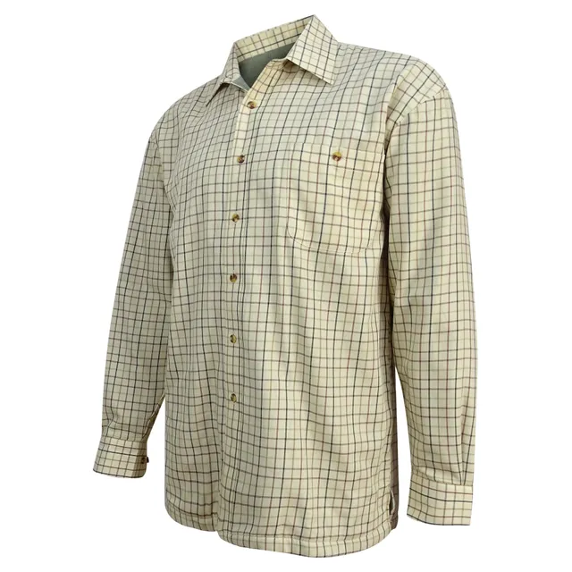 Birch Micro-Fleece camicia Olive Tan in pile
