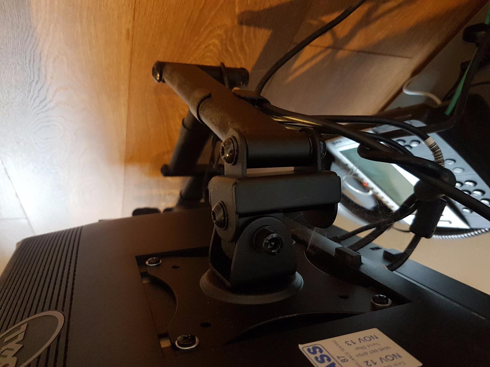 VonHaus Braccio Doppio Monitor 13-27" VESA Nero