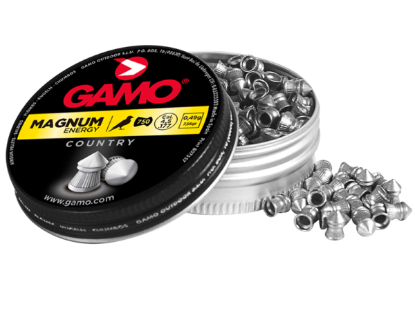 Gamo Magnum 4,5 mm piombini appuntiti per aria compressa