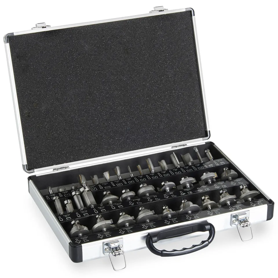 Vonhaus Set 35 Frese Legno Gambo 6,35 mm