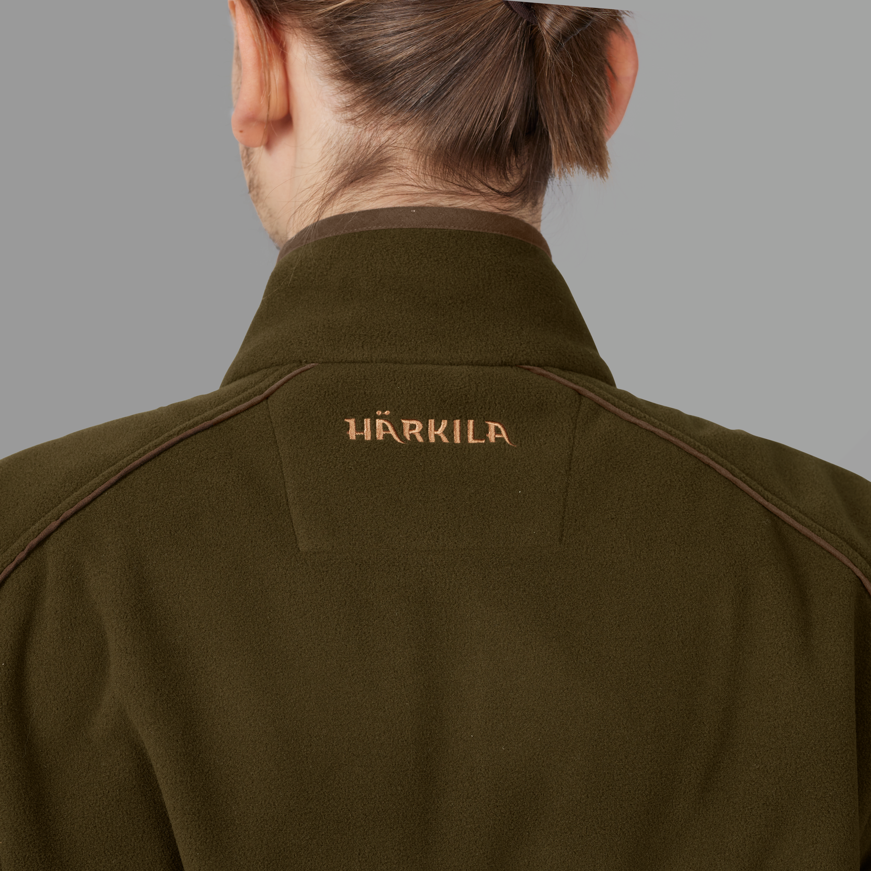 Härkila Stornoway Active giacca caccia uomo verde fleece