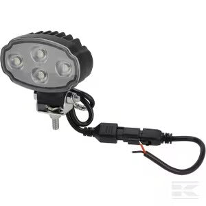 Faro da lavoro LED ovale 20W 3000 lumen bianco 12V 24V