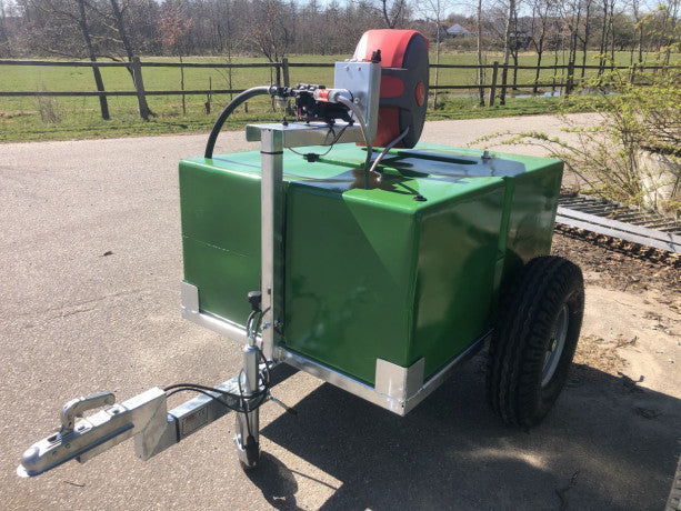 Carro botte 650 pompa elettrica serbatoio 650 litri