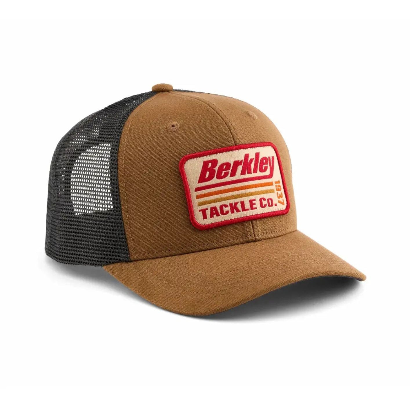 Berkley Striper Trucker Cappello Pesca Marrone Canvas