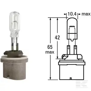 Egholm lampadina alogena 12V 50W ricambio