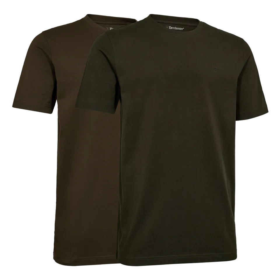 Deerhunter 2-Pack Fallen Leaf Timber t-shirt caccia uomo 2 pezzi