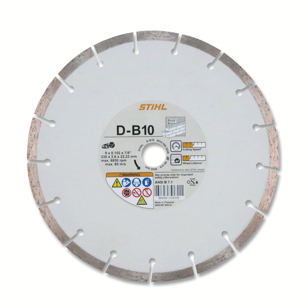 Stihl D-B10 disco diamantato 230 mm universale cemento