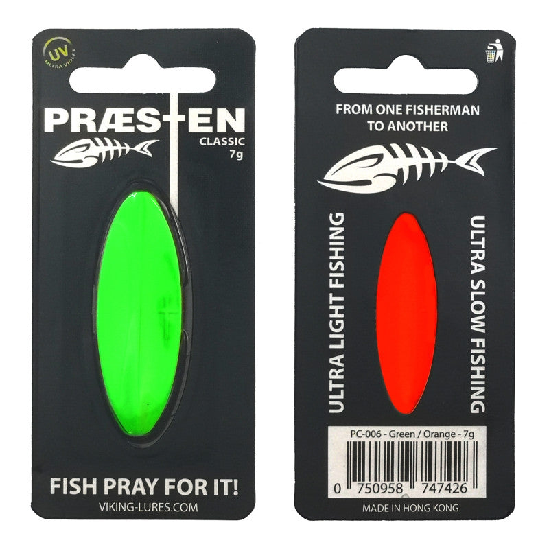 Praesten Classic 7g cucchiaino da pesca 7 g passante