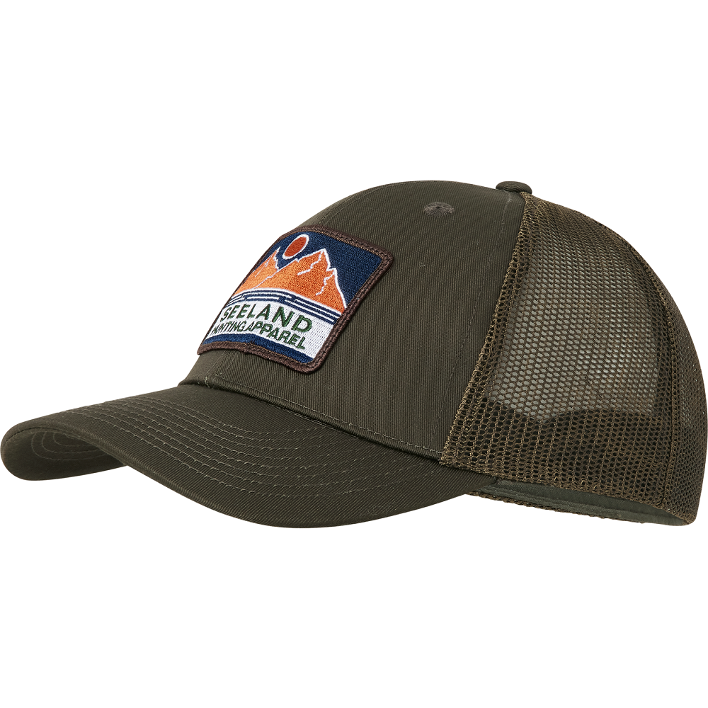 Seeland Gabbro Trucker cappellino grizzly brown traspirante