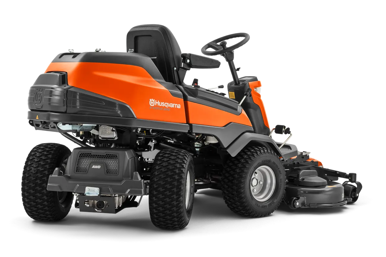 Husqvarna R 418TSX AWD rider frontale 4x4
