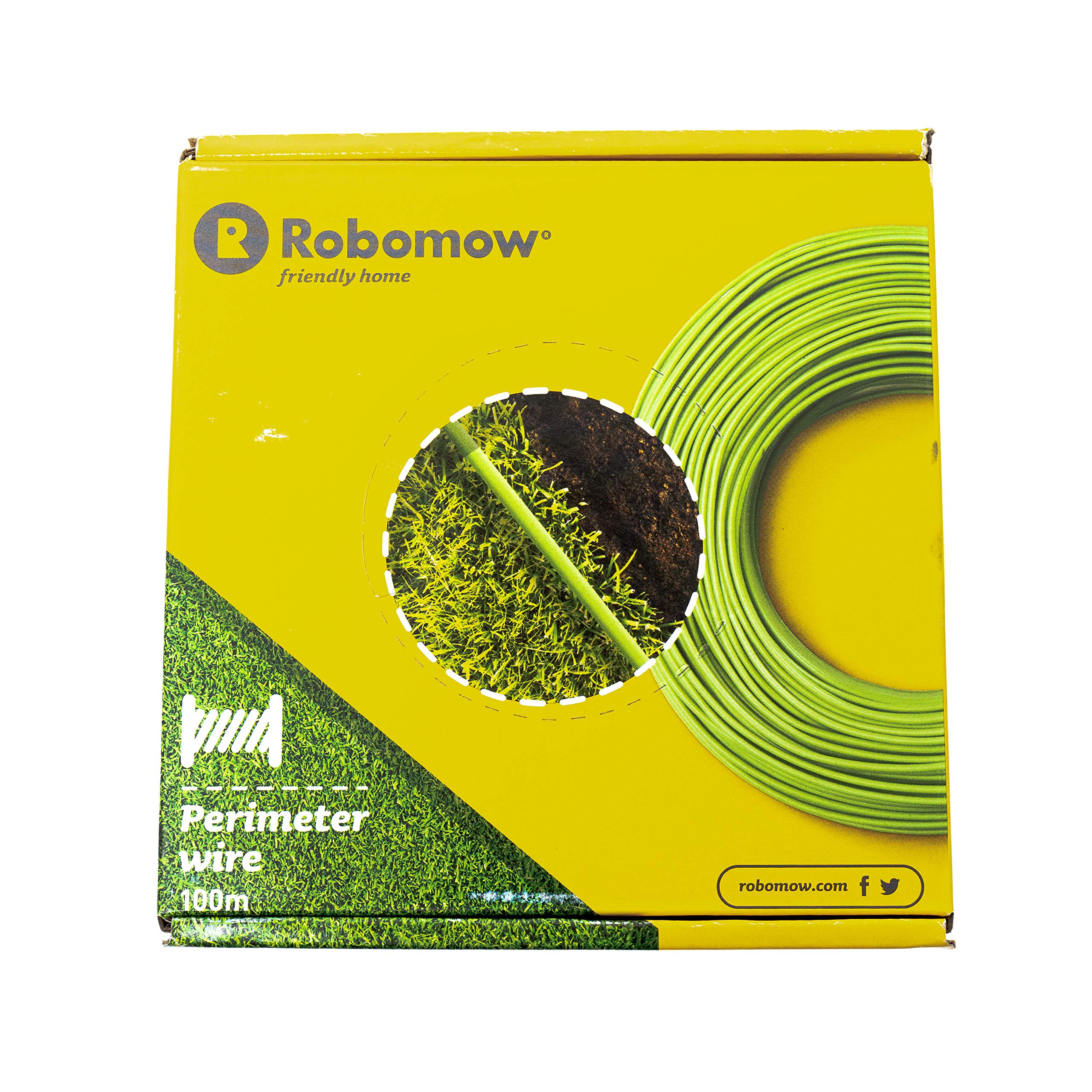 Robomow Cavo Perimetrale Verde 100 m per Robot Tagliaerba