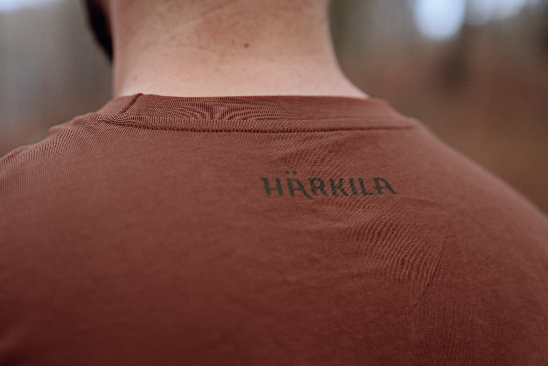 Härkila Nature t-shirt caccia M Autumn Orange cotone