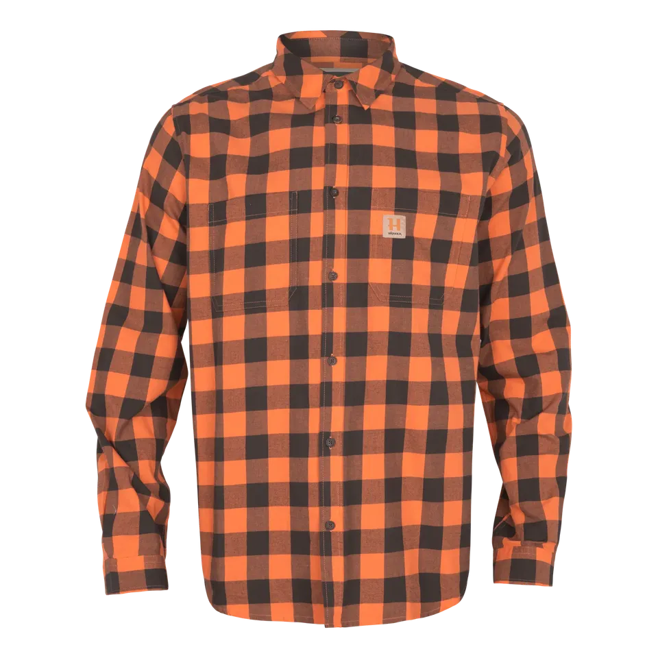 Härkila Scandinavian Camicia Uomo Mandarin L/S