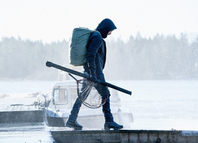 Fjällräven Keb Eco-Shell giacca outdoor uomo nera