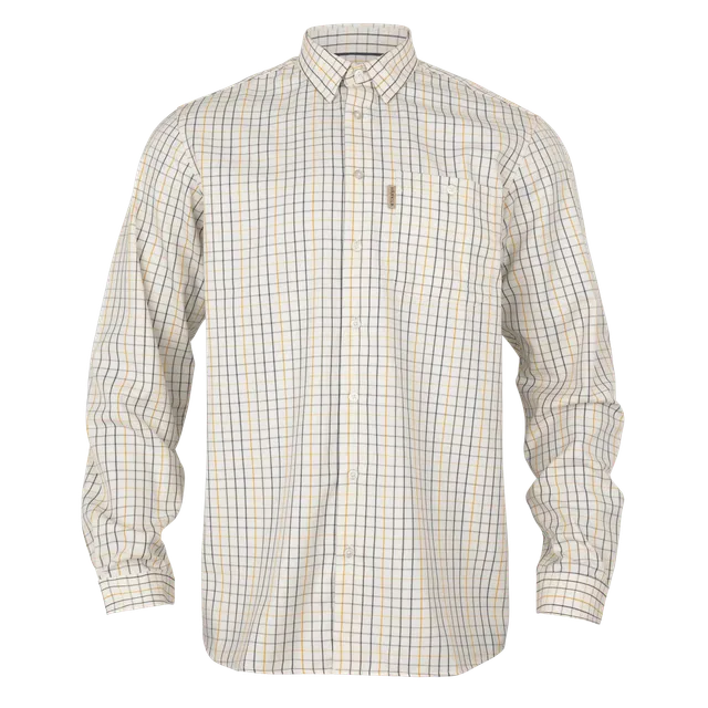 Härkila Haywood camicia caccia uomo lana gialla
