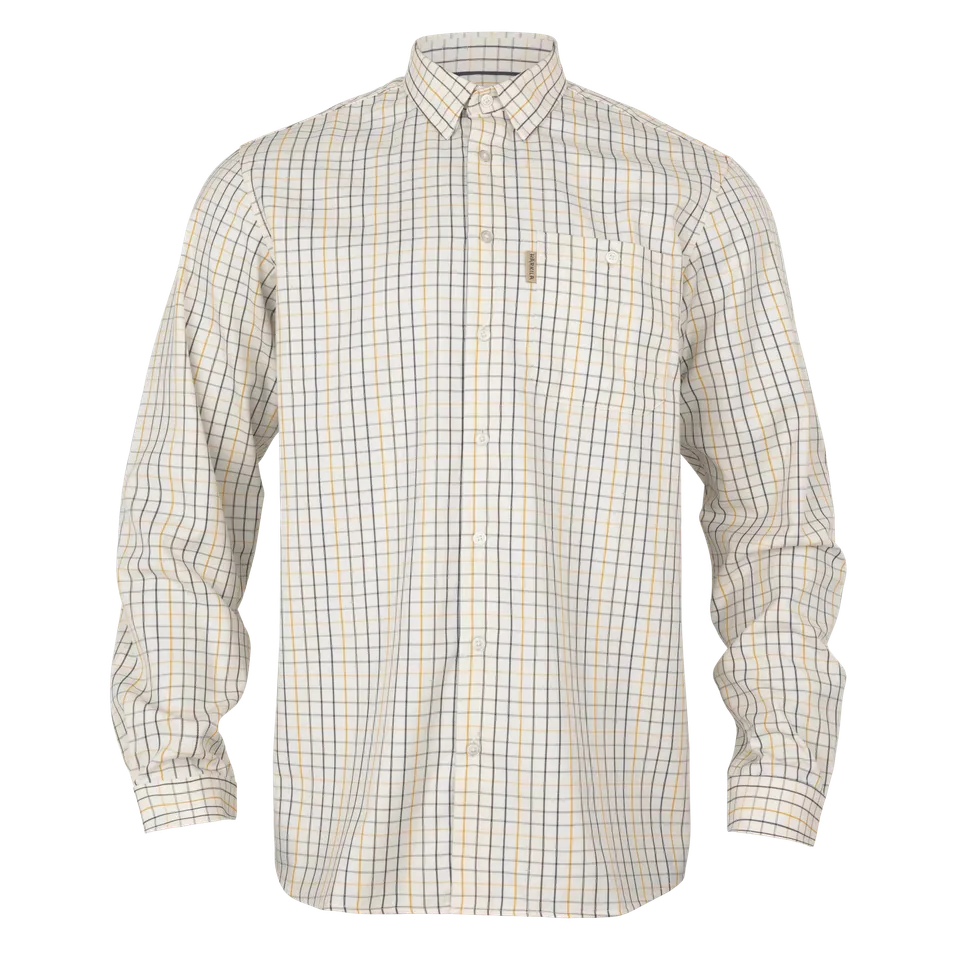 Härkila Haywood camicia caccia uomo lana gialla