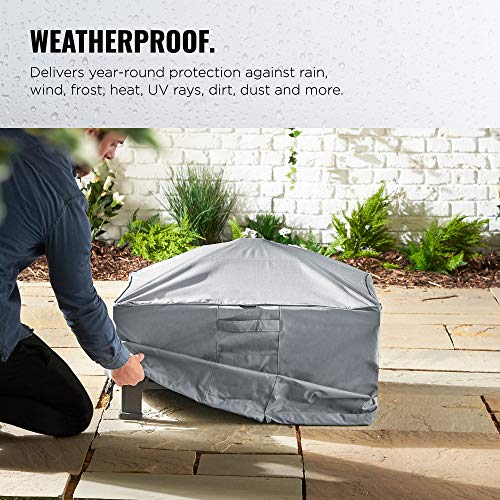 VonHaus Storm copertura braciere quadrata 78x78 cm