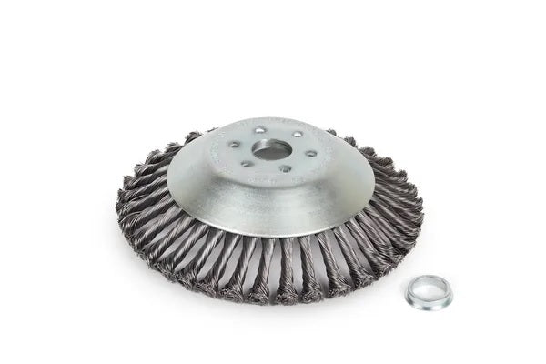 Koti spazzola diserbo acciaio 200 mm per decespugliatore