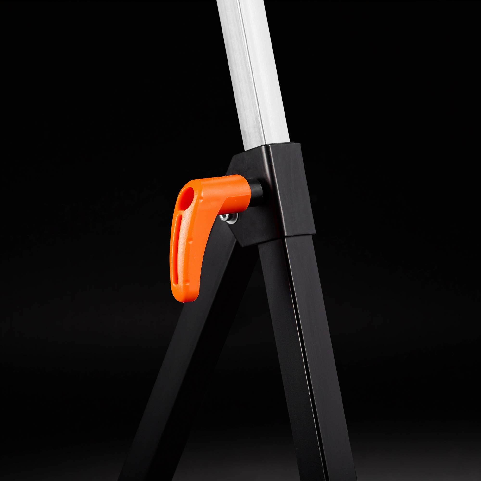VonHaus supporto rullo acciaio altezza regolabile 68-108 cm