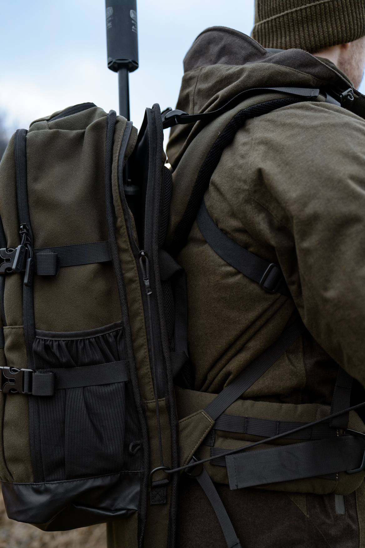 Seeland Enduro zaino caccia 30 L Pine Green silenzioso