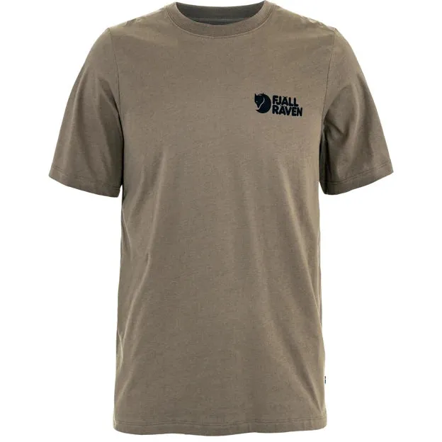 Fjällräven Swedish Forest T-Shirt M cotone bio Suede Brown