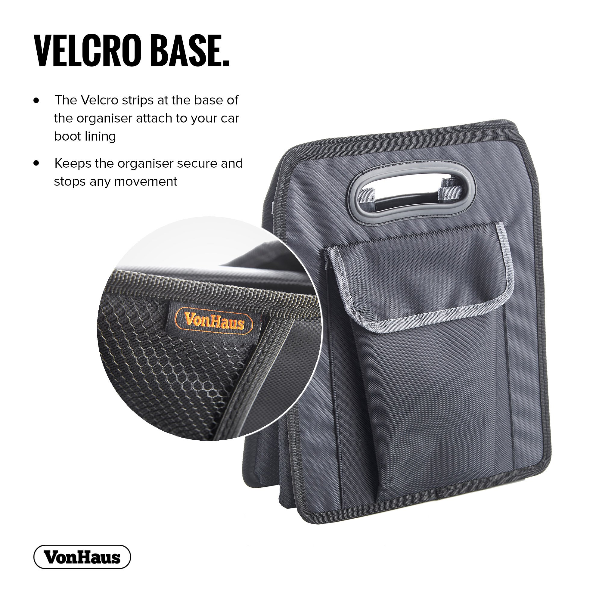 VonHaus organizer bagagliaio auto 43x33 cm impermeabile