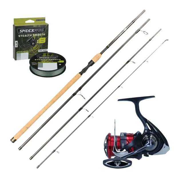 Daiwa Legalis Spin canna viaggio 9' 5-25g 4 pezzi trota