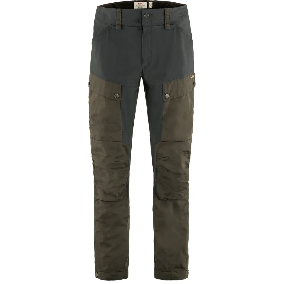 Fjällräven Keb Trousers M pantaloni trekking dark olive G-1000
