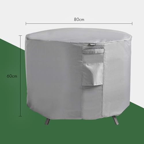 VonHaus Storm Collection copertura braciere rotondo 92x80 impermeabile