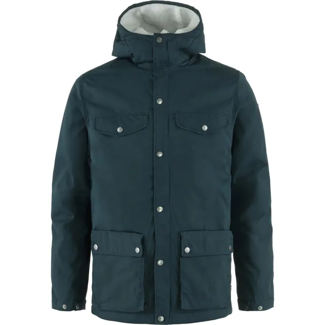 Fjällräven Greenland Winter Jacket giacca invernale navy M teddy