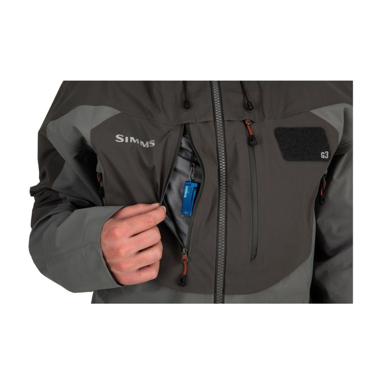 Simms G3 Guide giacca wading Gore-Tex impermeabile