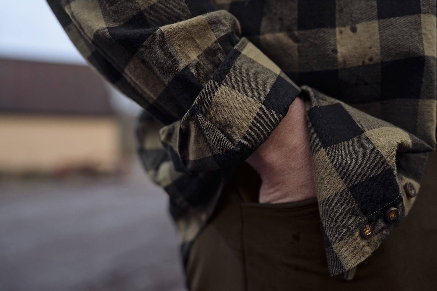 Härkila Scandinavian L/S camicia caccia tarmac check