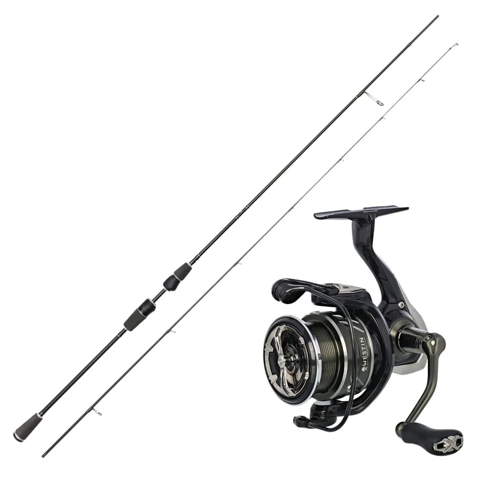 Westin W2 set pesca UL canna 6,1 ft 1-4g + 1000FD
