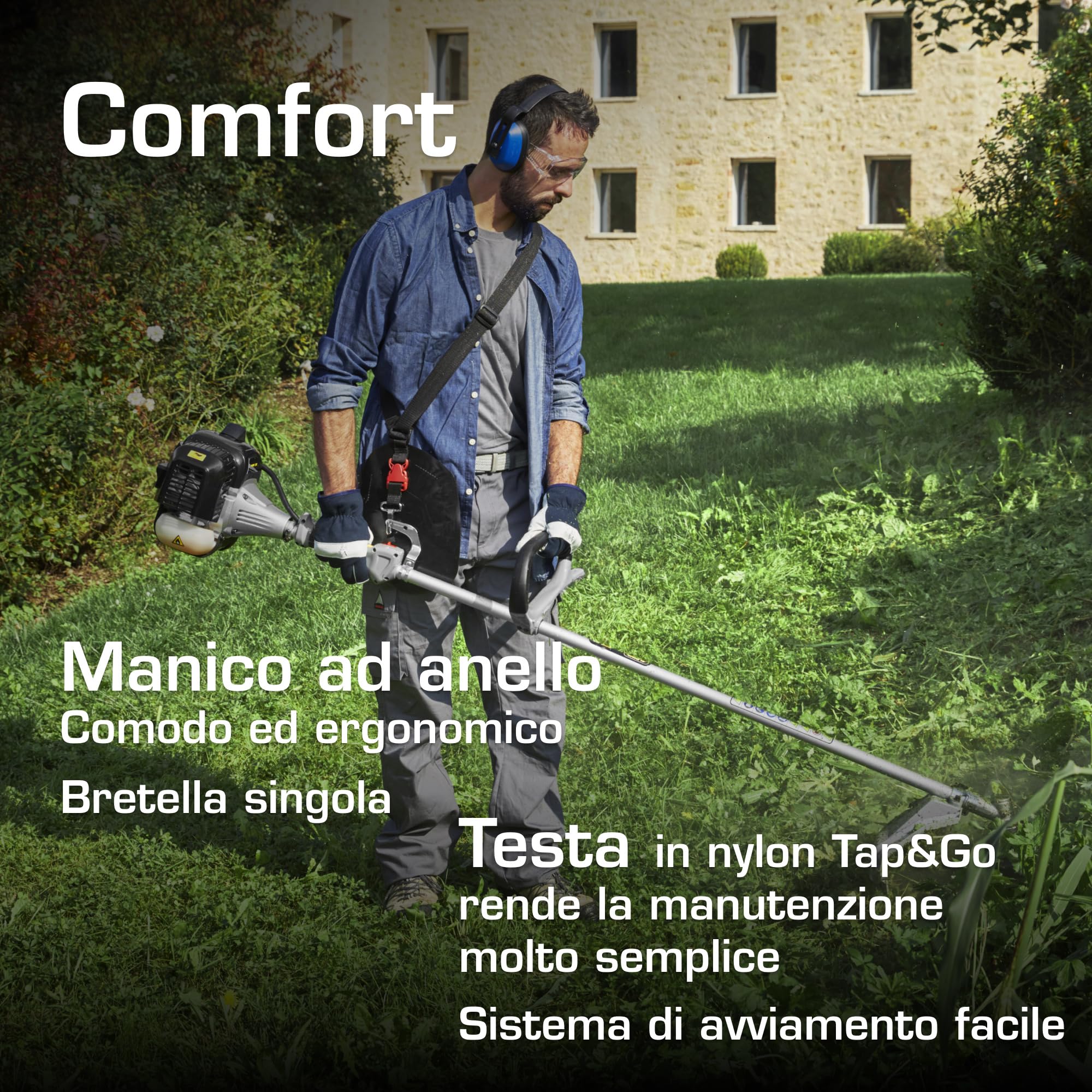 Alpina ABR 32 decespugliatore a scoppio 32,6 cc 43 cm