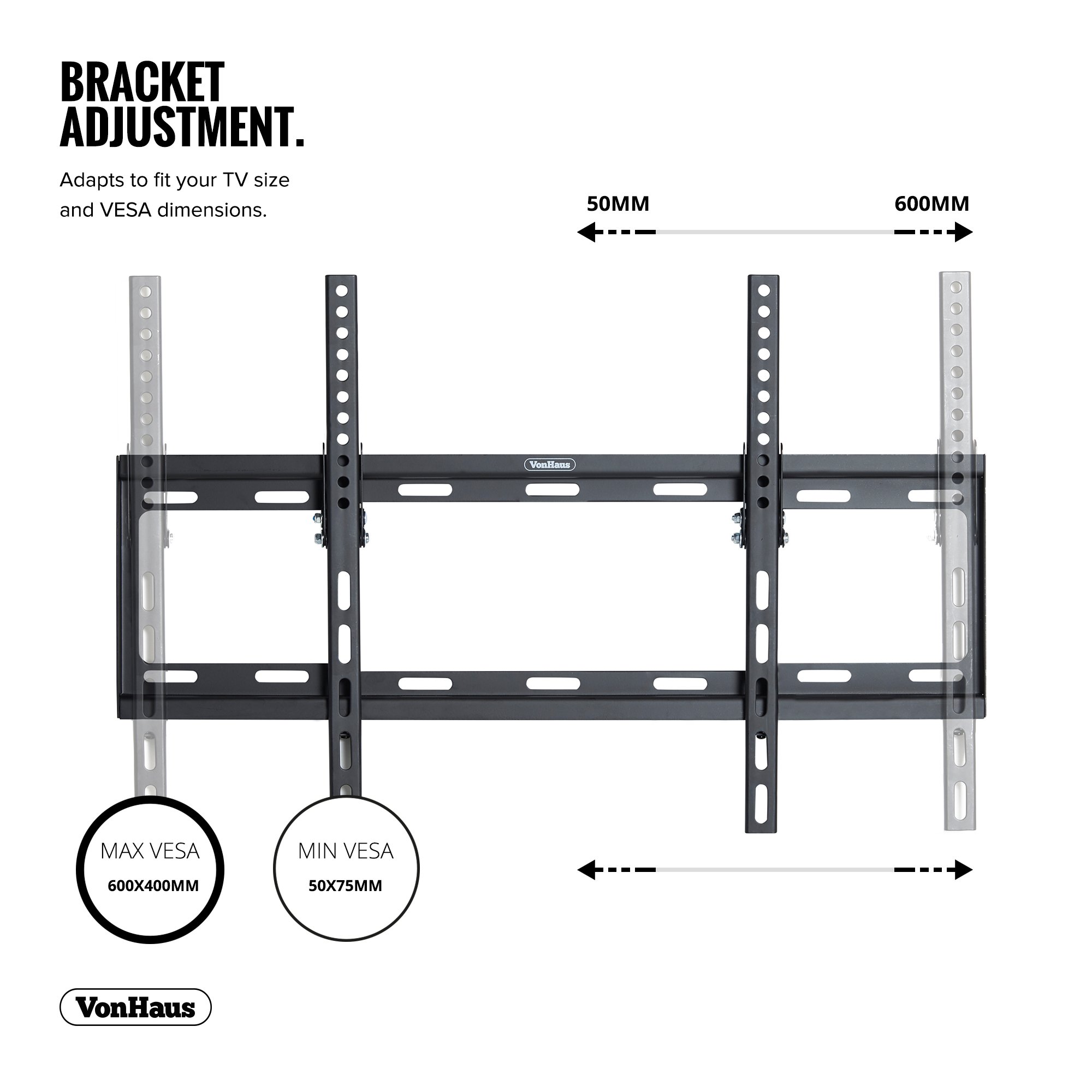 Vonhaus Designer Habitat Supporto TV 37-70 Pollici
