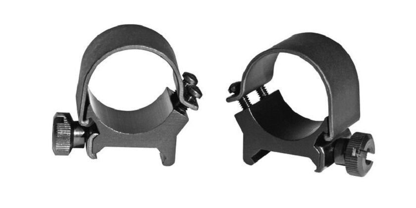 Weaver 1 Medium anelli ottica carabina acciaio