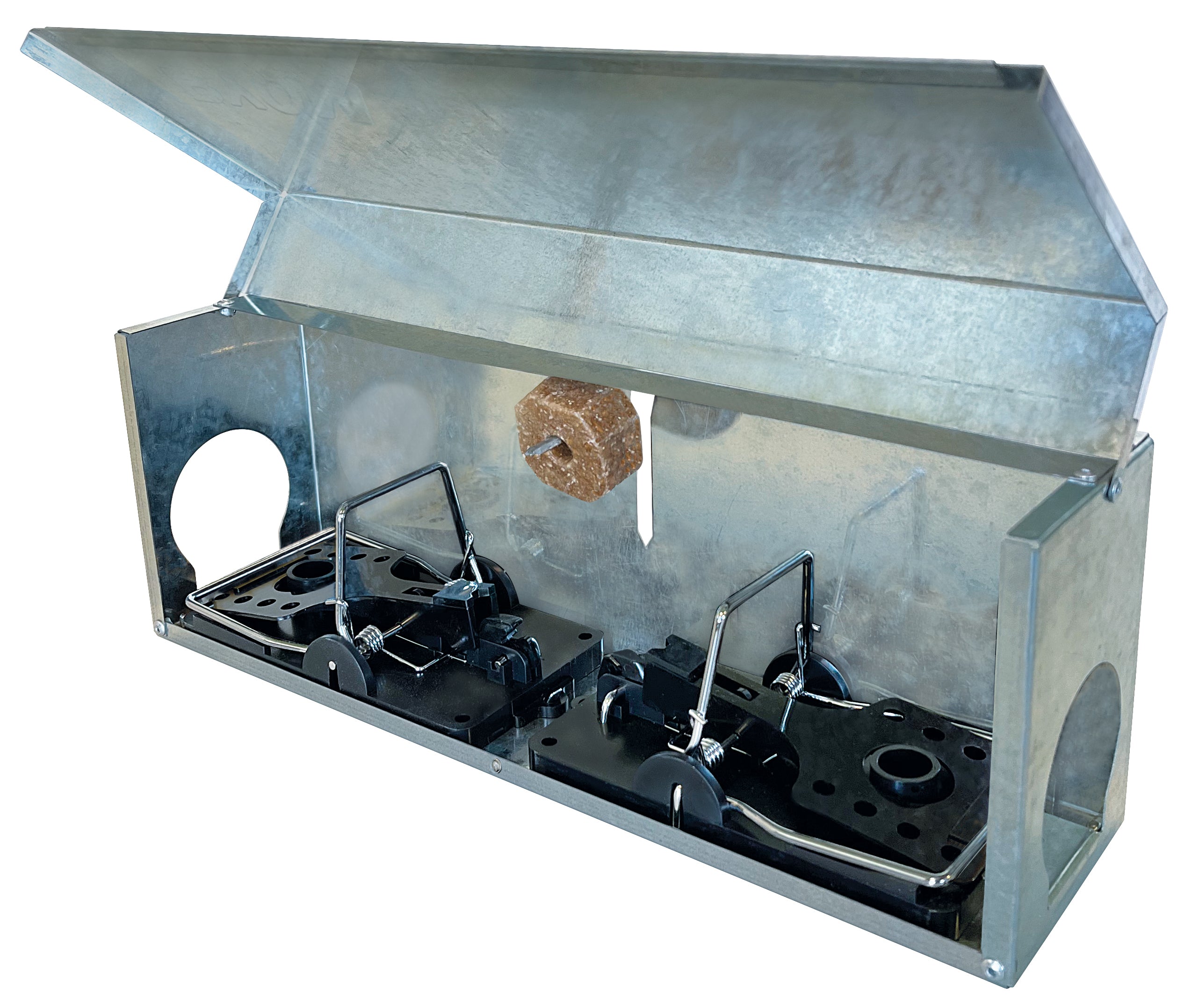 Ryom Tunnelbox trappola per ratti con 2 trappole senza veleno