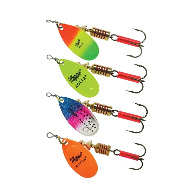 Mepps Aglia Fluo N.5 13g cucchiaino Firetiger fluorescente