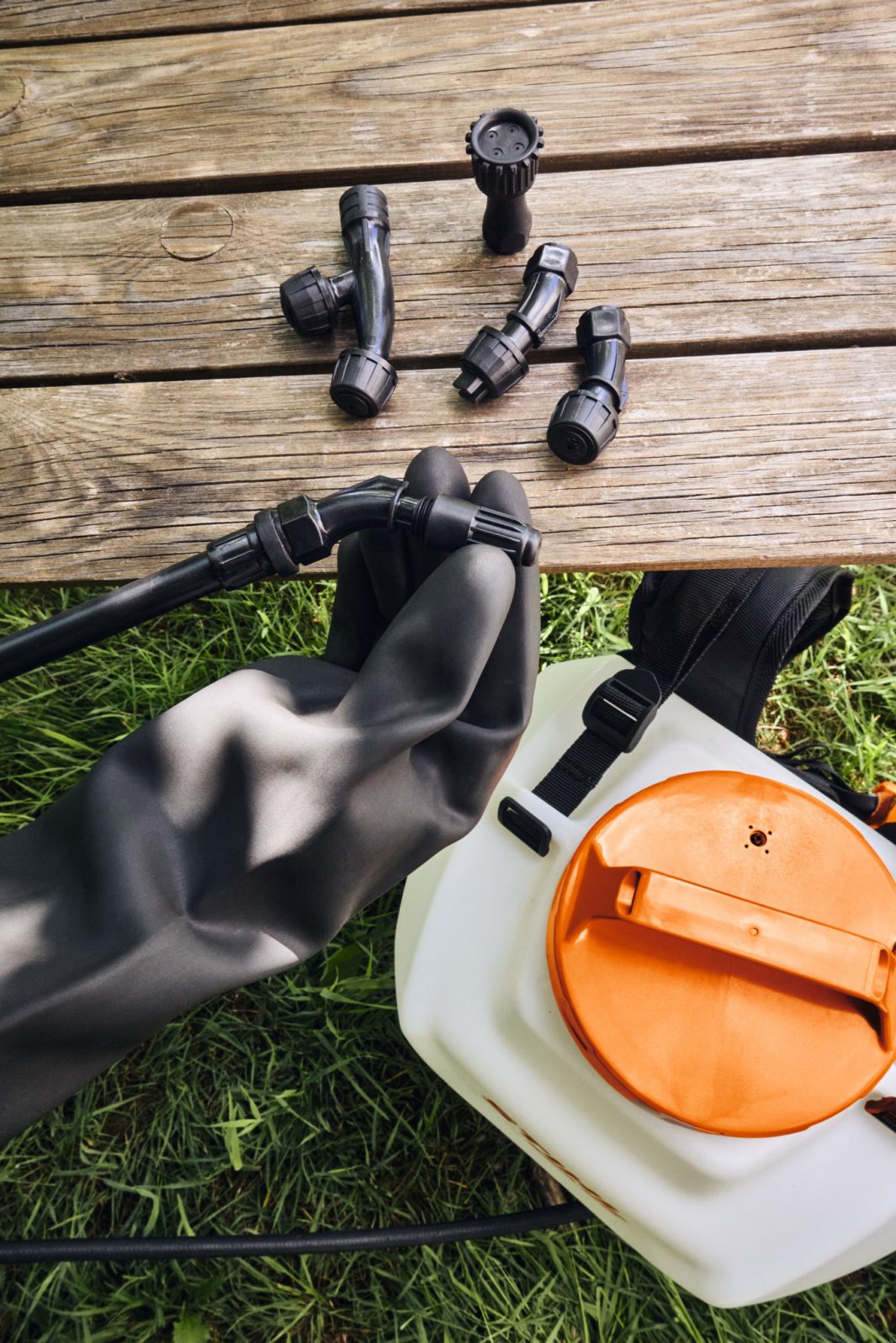 STIHL SGA 60 irroratrice a spalla a batteria da giardino