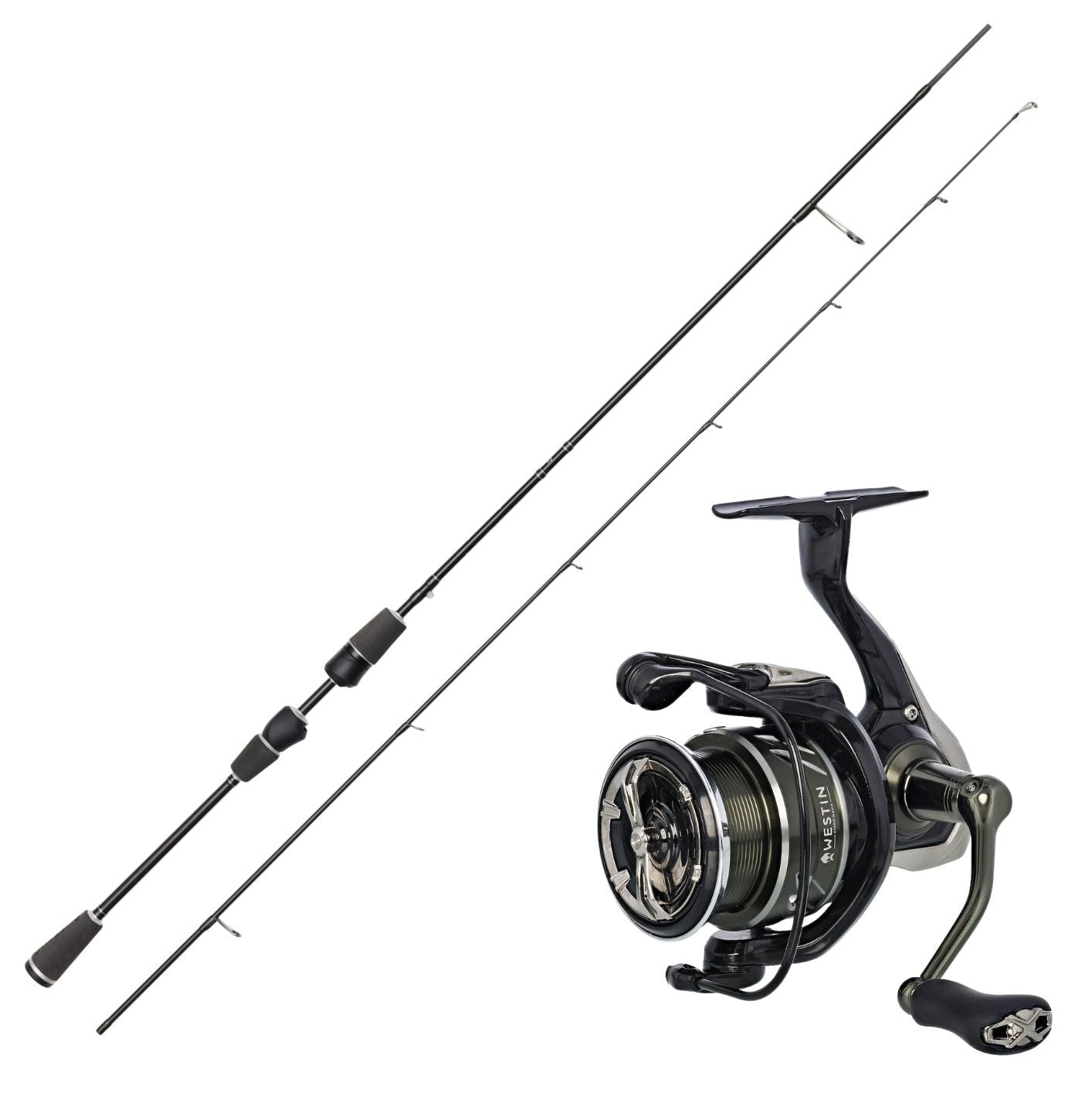 Westin W2 Spoon 7,1 ft 2-10g set pesca UL con mulinello 2000FD