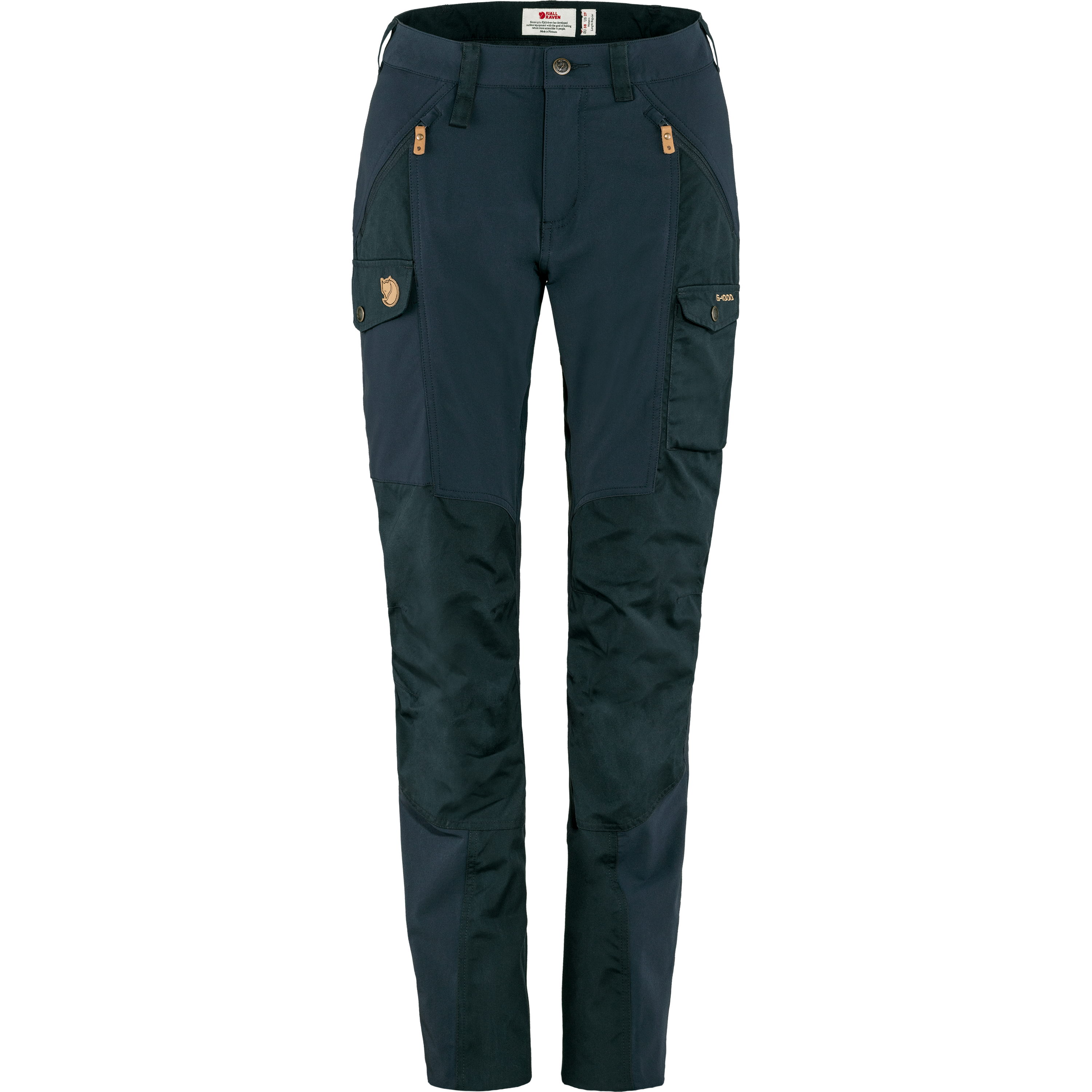 Fjällräven Nikka Curved W pantaloni trekking donna blu navy