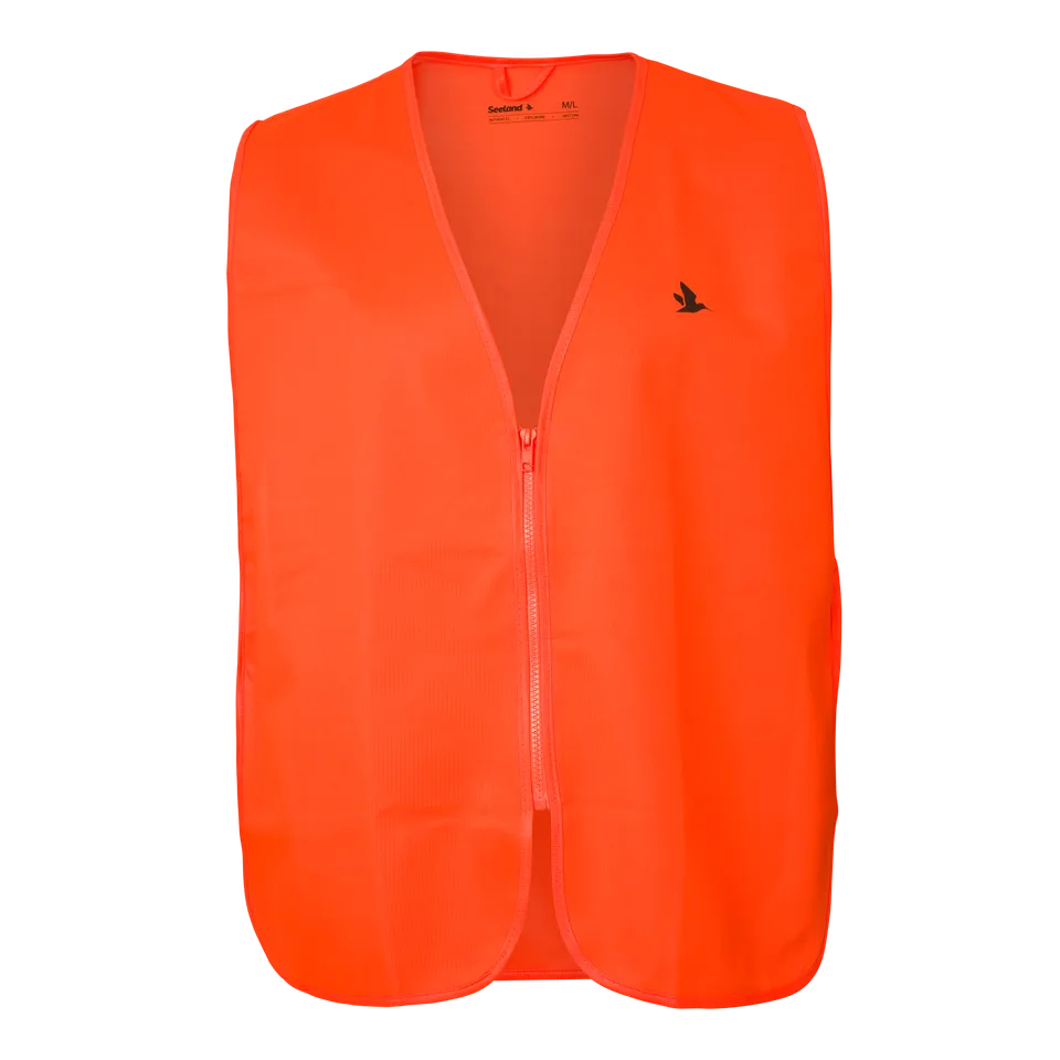 Seeland Safety Vest Orange Blaze gilet caccia alta visibilità