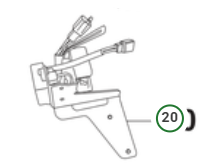 Husqvarna Kit regolazione choke ricambio completo
