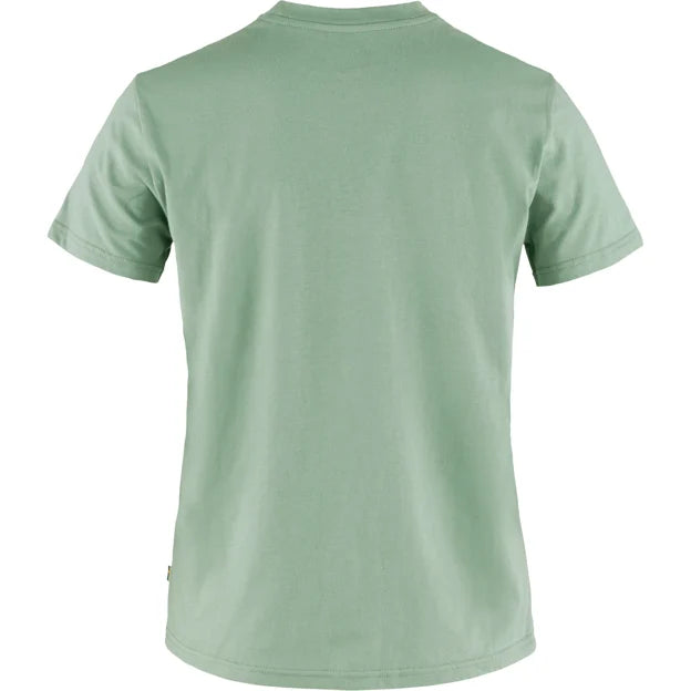 Fjällräven Fox Boxy Logo Tee T-shirt Donna Misty Green