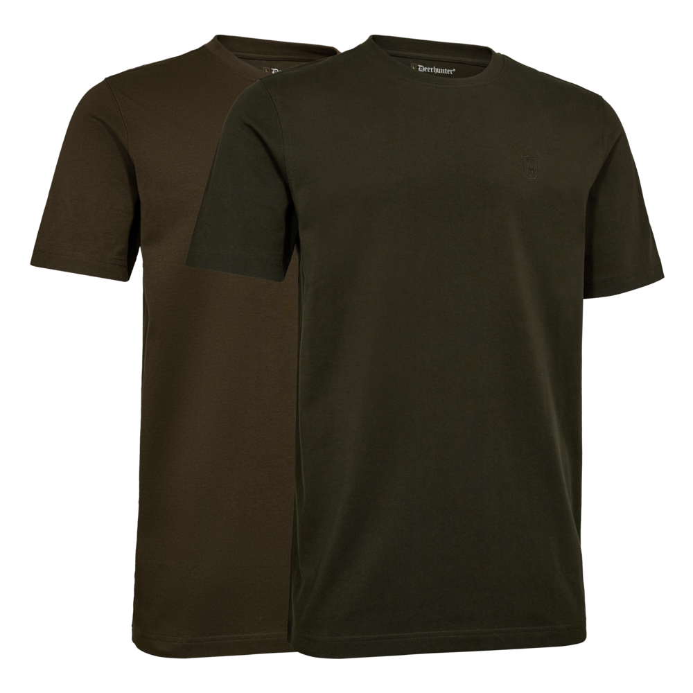 Deerhunter 2-Pack Fallen Leaf Timber t-shirt caccia uomo 2 pezzi